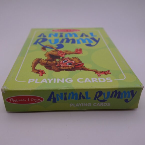 Melissa & Doug Animal Rummy Playing Cards 14370 Still in Plastic - Picture 2 of 15